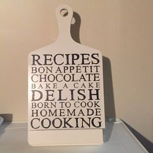 Cookbook, recipe or tablet holder for the kitchen